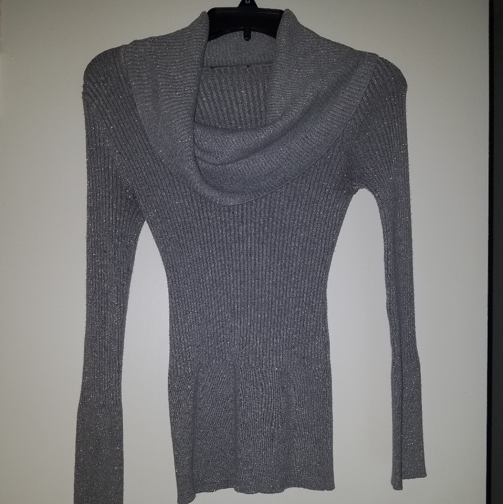Silver Sparkly Sweater